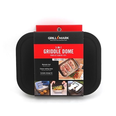 Grill Mark Grill Mark Stainless Steel Griddle Dome 1 pk 08808ACE